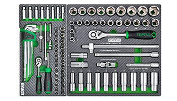 261-Piece Mechanical Tool Set – Pro-Plus Series (Glossy Green Finish)