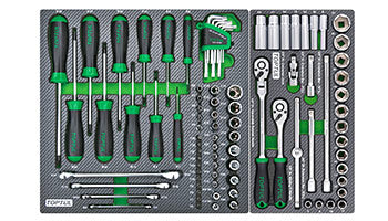 261-Piece Mechanical Tool Set – Pro-Plus Series (Glossy Green Finish)