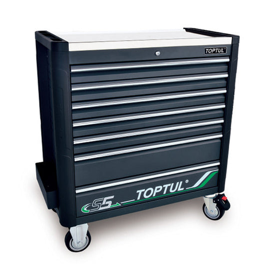Toptul 413-Piece Tool Kit – Jumbo Series with 7 Drawers (S/S Finish)